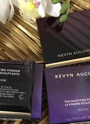 Скульптор контур kevyn aucoin the sculpting powder light, medium7 фото