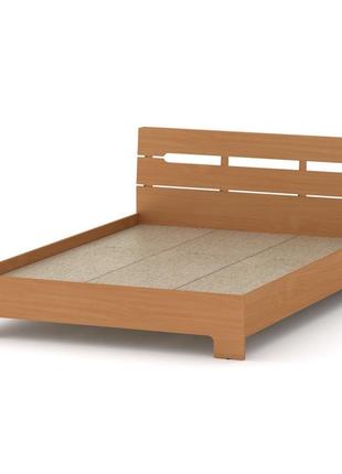 Ліжко полуторне 140 стиль компаніт (144х213х77 см) для двох, для одного з якісних матеріалів5 фото