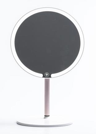 Дзеркало настільне кругле з led підсвіткою для макіяжу vt-33