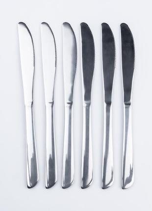 Набор столовых ножей 6 шт нержавеющая сталь гальваническое покрытие vt_332 фото