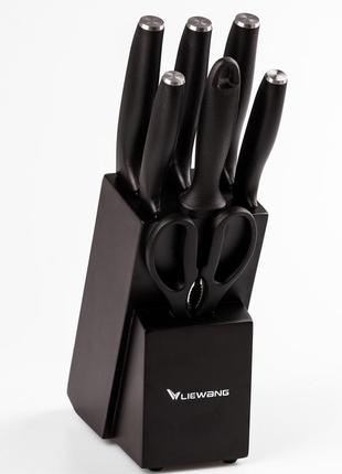 Набор кухонных ножей с керамическим покрытием 7 предметов vt_33