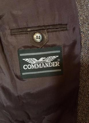 Мужской твидовый пиджак creation commander6 фото