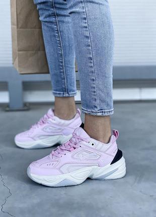 Кроссовки nike m2k tekno pink кросівки