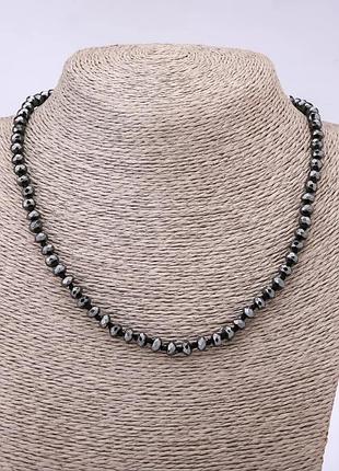 Намисто чоловічі гематит