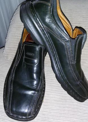 Шкіряні туфлі josef seibel, розмір 43 (28,2см)