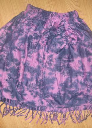 Полная распродажа)) скидки))юбка отличная летняя с бахромой2 фото