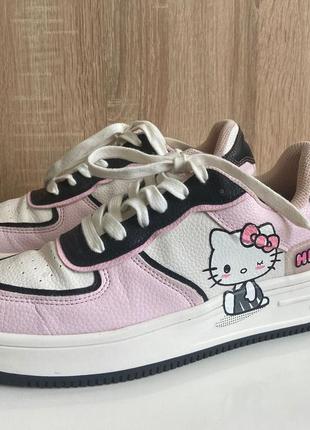 Кросівки кеди мокасини ,,hello kitty,,