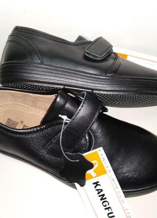 Кожа шикарні шкіряні туфлі фірми kangfu акція5 фото
