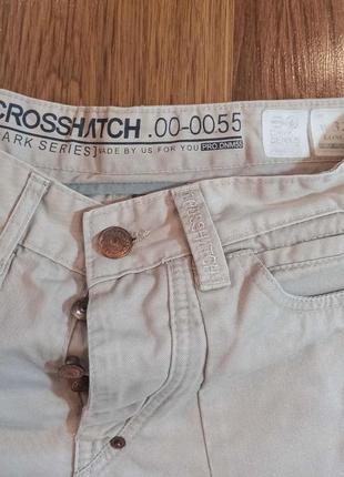 Мужские джинсы брюки бежевые crosshatch 324 фото