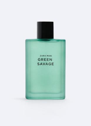 Туалетная вода мужская zara man green savage