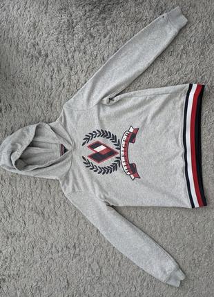 Худи tommy hilfiger, size l, плечи 42 подмышки 54 рукав 60 длина 642 фото