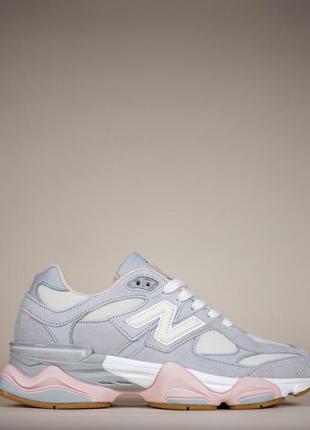 New balance 9060 grey pink7 фото