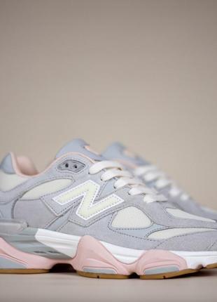 New balance 9060 grey pink10 фото