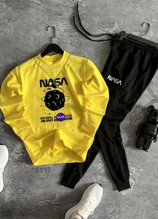Весенний спортивный костюм со свитшотом nasa