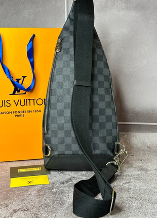 Сумка louis vuitton duo damier graphite  м-442974 фото