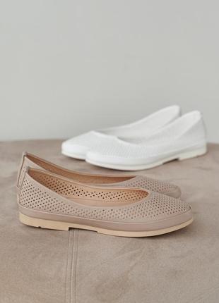 Літні білі жіночі легкі туфлі перфоровані,мокасини з перфорацією шкіряні/шкіра-жіноче взуття на літо8 фото