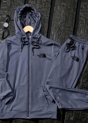 Комплекты 2в1 зипер+штнаны / мужской костюм the north face / спортивный костюм мужской4 фото