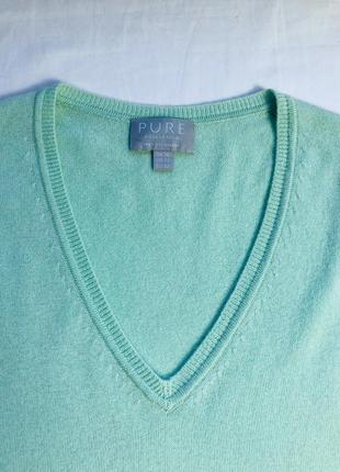 100% кашемировый свитер от pure collection6 фото