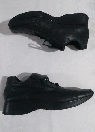 Шкіряні кросівки туфлі квадратний мис2 фото