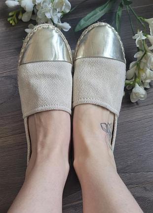 Нові еспадрільї мокасини лофери zara