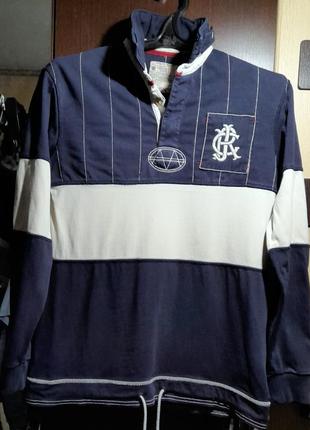 Стильная брендовая кофта поло