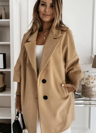 Женское кашемировое пальто на подкладке 42-46 440ми5 фото