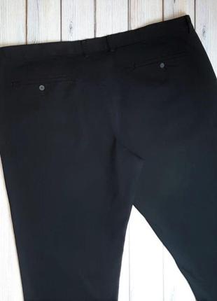 💥1+1=3 фірмові чорні чоловічі завужені брюки штани кежуал tu, розмір 58 - 603 фото
