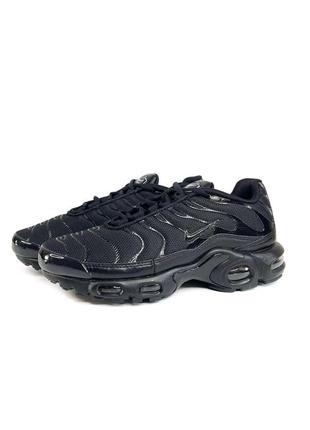 👟nike air max tn plus (черные)