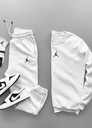Якісний демісезонні спортивний костюм nike jordan світшот + штани
