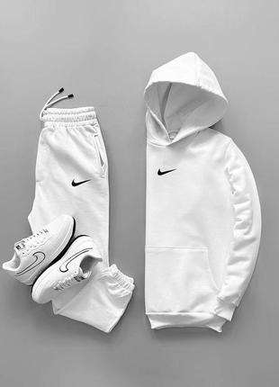 Качественный демисезонный спортивный костюм nike худи + штаны