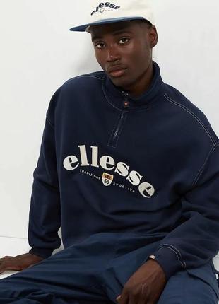 Свитшот мужской известного итальянского бренда ellesse 🇮🇹