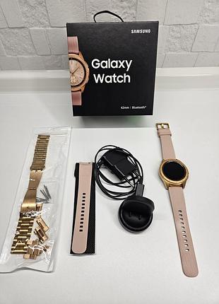 Смарт годинник samsung watch r810 42 mm rose gold