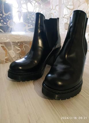 Сапоги женские, нат.кожа, р.38