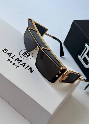 Очки balmain коробка, чехол, салфетка, карта