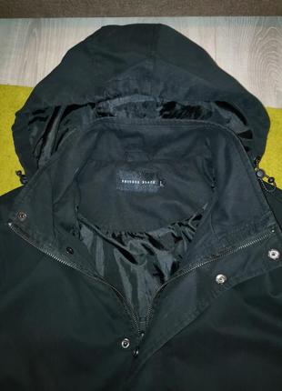 Куртка ветровка process black (l-m;50 p) длинная cotton оригинал4 фото