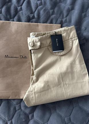 Новые брюки massimo dutti в упаковке с биркой