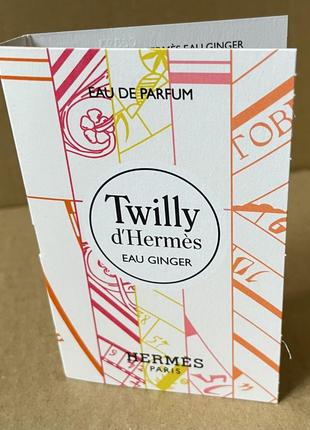 Hermes twilly d'hermes eau ginger edp 2ml1 фото