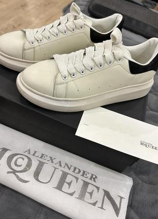 Женские кожаные кедыalexander mcqueen