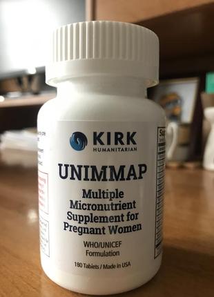 Unimmap multiple micronutrient supplement for pregnant women вітаміни