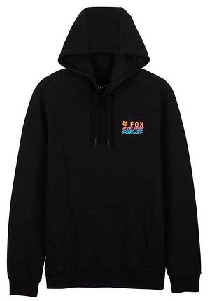 Толстовка fox x pro circuit hoodie puffer (black), xl