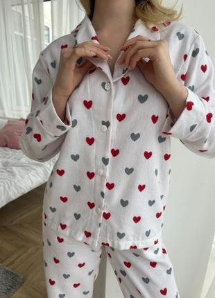 Женская фланелевая пижама cosy4 фото