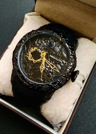 Эксклюзивные мужские часы megalith dragon, часы с японским механизмом megalith dragon, брендовые часы3 фото