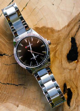 Брендові чоловічі годинники curren graf, стильні кварцові годинники curren graf, надійні годинники, від curren4 фото