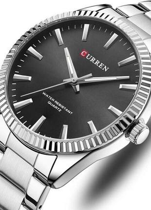 Брендовые мужские часы curren graf, стильные кварцевые часы curren graf, надёжные часы, от curren