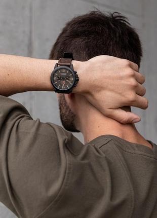 Брендові чоловічі годинники curren monreal, стильні кварцові годинники curren monreal, надійні годинники, від curren6 фото