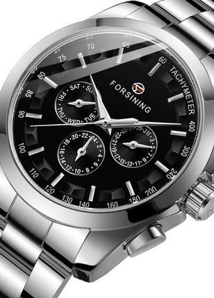 Популярные мужские часы forsining walker steel, высококачественные часы forsining walker steel, удобные часы10 фото