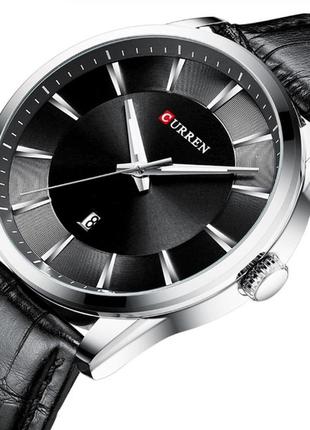 Брендовые мужские часы curren panama, стильные кварцевые часы curren panama, надёжные часы, от curren1 фото