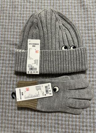 Рукавички uniqlo anya hindmarch