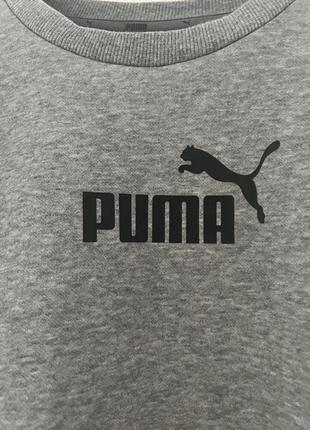 Оригинальный puma свитшот кофта на флисе размер м6 фото