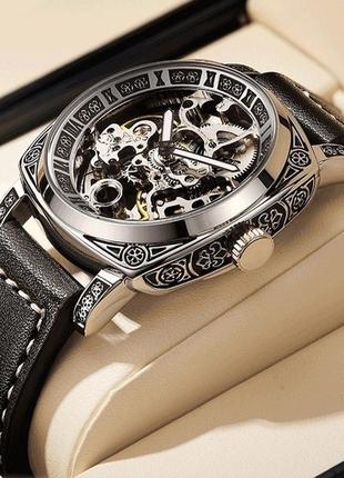 Яскравий чоловічий годинник wishdoit baron, брендовий годинник wishdoit baron, годинники з японським механізмом від wishdoit2 фото